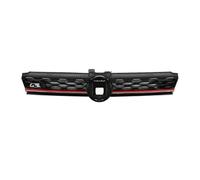 KMLONG Car Front Bumper Centre Grill, Fit For Volkswagen, Fit For Golf, MK7.5 Facelift 2017-2020 Honeycomb Mesh Front Grill Panel Grille vehicle front bumper grille cover(Red)
