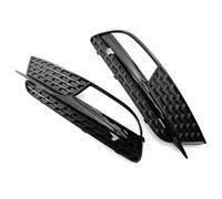 KMLONG Car Front Bumper Fog Light Lamp Grille Grill Cover Fit For A5 2012 2013 2014 2015 2016 8T0807681H 8T0807682H vehicle front bumper grille cover