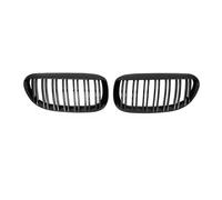 KMLONG Car Front Bumper Grill, Fit For, 6 Series M6 E63 E64 630i 650i 645ci 2004-2010 ABS Gloss Black Double Slat Grille vehicle front bumper grille cover