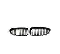 KMLONG Car Front Bumper Grill, Fit For M6, F06 F12 F13 6-Series 2012-2019 Double Slat Grille Accessories vehicle front bumper grille cover(Matte Black)