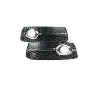 KMLONG Car Front Bumper Grill, Fit For Q5, S-line 2009-2012 Fog Lamp Grille Headlights Protector Cover Auto Lamp Hood Frame Fog Lights vehicle front bumper grille cover
