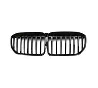 KMLONG Car Front Bumper Grille, Fit For, 7 Series G11 G12 730i 740i 750i 740e 730d 2020-2022 Glossy Black Hood Racing Grills vehicle front bumper grille cover(1-Slat)