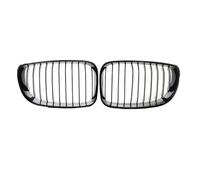 KMLONG Car Front Bumper Grille, Fit For, E81 E87 E82 E88 128I 130I 135I 2007-2011 Racing Grills Grilles Gloss Black Single Slats Grill vehicle front bumper grille cover