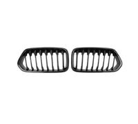 KMLONG Car Front Bumper Grille, Fit For, X2 F39 2018-2022 Racing Grill Gloss Black Single Slat Grill Trim ABS Grilles Accessories vehicle front bumper grille cover