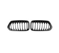 KMLONG Car Front Bumper Grille, Fit For, X2 F39 2018-2022 Racing Grill Gloss Black Single Slat Grill Trim ABS Accessories vehicle front bumper grille cover