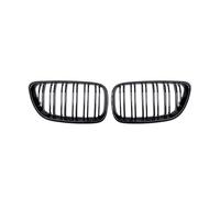 KMLONG Car Front Bumper Grilles, Fit For, 2 Series F22 F23 F87 M2 2014-2018 Racing Grill Double Slat Grille Gloss Black vehicle front bumper grille cover