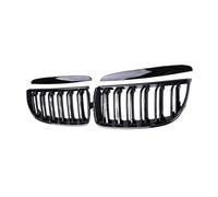 KMLONG Car Front Bumper Grilles, Fit For, E90 E91 3 Series 323I 328I 335I 330I 325I 2005-2008 ABS Racing Grill Gloss Black vehicle front bumper grille cover(Gloss Black)