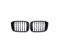KMLONG Car Front Bumper Grilles, Fit For, X3 X4 G01 G02 G08 2018-2020 Grille Bumper Grill Racing Grills ABS Auto Grille Hood vehicle front bumper grille cover(Matte Black)