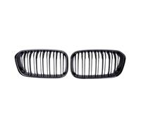 KMLONG Car Front Bumper Grilles Racing Grill Fit For F20 F21 118i 120i 125i 116i 2015-2017 Double Slat Replacement Grille vehicle front bumper grille cover