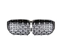 KMLONG Car Front Bumper Grills, Fit For, X5 G05 2019-2022 Racing Grill Replacement Car Styling Diamond Star Style Grille vehicle front bumper grille cover(All Silver)