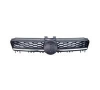 KMLONG Car Front Bumper Radiator Grille, Fit For Volkswagen, Fit For Golf7, MK7 2014-2017 GTI Style Honeycomb Mesh Center Racing Grill vehicle front bumper grille cover(Silver Line)
