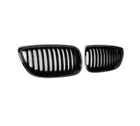 KMLONG Car Front Grille, Fit For, E92 E93 M3 3 Series 2006-2009 2 Door 316i 320d 320i 323i 325d 325i 330i ABS Grilles vehicle front bumper grille cover(Gloss Black)