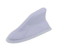 KMLONG Car Radio Aerials Fit For Hyundai, I30 Waterproof Shark Fin Antenna Special Auto Carbon Fiber Stronger Signal Piano Paint vehicle shark fin antennas cap(White)