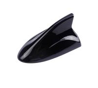 KMLONG Car Radio Aerials Fit For Hyundai, Santa Fe SantafeShark Fin Antenna Special Auto Antenna Signal Chrome Plated vehicle shark fin antennas cap(Black)