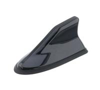 KMLONG Car Radio Aerials Fit For Hyundai, Santa Fe Waterproof Shark Fin Antenna Special Auto Carbon Fiber Stronger Signal Piano Paint vehicle shark fin antennas cap(Black)