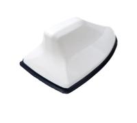 KMLONG Car Radio Aerials Fit For KIA, Pro Ceed Pro Cee'd GT Shark Fin Antenna Carbon Fiber Special Auto Stronger Signal Piano Paint vehicle shark fin antennas cap(White Black)