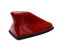 KMLONG Car Radio Aerials Fit For Opel, Astra G H J K F Waterproof Shark Fin Antenna Carbon Fiber Special AutoStronger Signal Piano Paint vehicle shark fin antennas cap(Red Black)