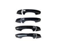 KMLONG Car Side Door Handle Cover Bowl Trim,Fit for Kodiaq, 2017-2023 Chrome Sticker Styling Accessories Outside Door Handle Trim Cover(4 Buttons)