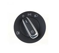 KMLONG Chrome Headlight Fog Lamp Control Switch Fit For VOKSWAGEN Fit For Touran J Etta Golf V VI 5 6 Passat B6 CC Caddy 3C8 941 431B 3C8941431B vehicle front fog lamp switch