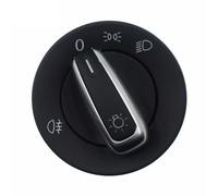 KMLONG Chrome Headling Fog Lamp Switch Fit For VolkswagenVW Golf 5 6 Jetta Tiguan Caddy Passat B6 Cc Touran 3C8 941 431B Seat Alhambra vehicle front fog lamp switch