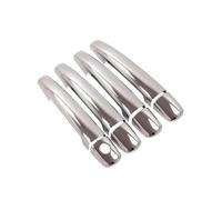 KMLONG Door Handle Cover Trim Fit for Peugeot, 208 2012-2019 Chrome Car Styling Auto Accessories Outside Door Handle Trim Cover(4 Door)