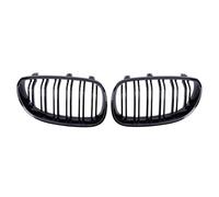 KMLONG Double Slat Car Front Bumper Grille Racing Grill Grilles Fit For E60 E61 5 Series 2003-2009 vehicle front bumper grille cover