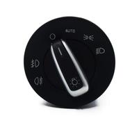KMLONG Fog Lamp Headlight Switch Button Fit For SKODA OCTAVIA II 04-13 INTERRUTTORE DEVIOLUCI CROMATO AUTO 1Z0941431K 1Z0 941 431K vehicle front fog lamp switch