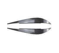 KMLONG Front Headlight Eyelids Eyebrows Headlamp Eye Lid Fit For BMW F32 F33 F36 4 Series 2014 2015 2016 217 2018 2019 2020 Cover Trim Sticker Styling Mouldings automotive headlight brow(Carbon Fiber