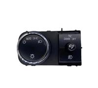 KMLONG Headlight Switch,Fit For Chevrolet, Avalanche Silverado Suburban Tahoe,Fit For GMC,Sierra Yukon 2007-2013 Lamp Fog Light Adjust Car Accessories vehicle front fog lamp switch
