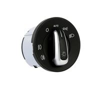 KMLONG Headlight Switch,Fit For Skoda, Octavia MK2 2004-2013 1Z0941431K Electric Fog Lamp Control Light Replacement Button Car Accessories vehicle front fog lamp switch