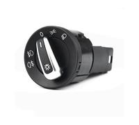 KMLONG Headlight Switch,Fit For Transpoter, T4 Passat B5 B5.5 Beetle Bora Golf Mk4, Chrome Control Fog Light vehicle front fog lamp switch