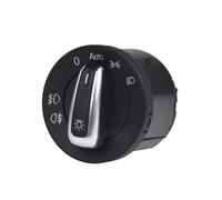 KMLONG Headlights Switch,Fit For VW, Fit For Eos, Golf MK5 MK6 GTI Scirocco Polo Rabbit 2 Door Window AUTO Rearview Mirror vehicle front fog lamp switch