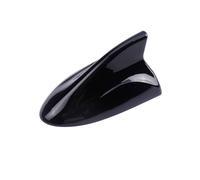 KMLONG Radio Aerial Fit For Nissan, X Trail Qashqai Fit For X-trail Qashqai Refit Auto Roof Antenna Advanced Antenna Shark Fin Chrome Plated vehicle shark fin antennas cap(Black)