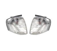 KMLONG Turn Signal Light,Fit For Mercedes, C Class W202 C230 C280 1994-2004 Corner Lamp Car DRL lights(1 Pair(White))