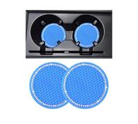 KMNBHTS 2 PCS Car Cup Holder Coaster, for BMW X1 X2 X3 X4 X5 X6 X7 Non-Slip Shockproof Scratches Car Cup Coaster, Car Interior Accessories,A