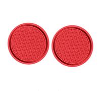 KMNBHTS 2 PCS Car Cup Holder Coaster, for Citroen C1 C3 C4 Non-Slip Shockproof Scratches Car Cup Coaster, Car Interior Accessories,D