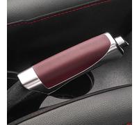 KMNBHTS Car Handbrake Cover, for Toyota RAV4 V 2018-2024 / RAV4 IV 2012-2018 Comfortable Wear Resistant Hand Brake Grips Sleeve Sleeve Handbrake Lever Interior Accessories,A