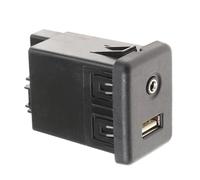 KMNYGRFD Car Usb Interface Compatible With Buick For LaCrosse 4 Cyl 2.4L 6 Cyl 3.6L 2014 2015 2016 Car AUX Charging Port Modular Socket USB Port 13599456