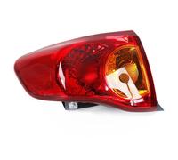 KMNYGRFD Rear Tail Light Compatible With Toyota For Corolla 2008 2009 2010 Car Rear Brake Lamp Taillight Housing Outer Side Tail Light Without Bulb(Left outside)