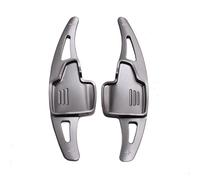 KMNYGRFD Shifter Extension Compatible with for Focus 2015 2016 2017 2018 2019 Car Pair Auto Steering Wheel Shift Paddle Extender Stickers Accessories(Gray)