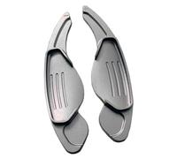 KMNYGRFD Shifter Extension Compatible with Jaguar for XEL 2018 2019 for XE 2015-2019 for XFL 2016-2019 Aluminum Paddle Extensions Shift Paddle Gear Shifter(Gray)