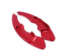 KMNYGRFD Shifter Extension Compatible with Lexus for NX 300h 300 2015-2021 for is 300 350 2013-2020 Aluminum Alloy Larger Paddle Shifter Extensions Accessories(Red)