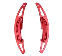 KMNYGRFD Shifter Extension Compatible with M2 2016 2017 for M3 2014 2015 2016 2017 Steering Wheel Gear Shifters Paddle Extension Alloy Cover Trim 2PCS(Red)