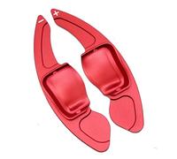 KMNYGRFD Shifter Extension Compatible with Skoda for Octavia A7 MK3 5E RS VRS for Superb B8 for Scala Car Steering Wheel Shift Paddle Extend Sticker Gear(Red)
