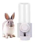 KMOCEPLY 500ml Pet Parrots Birds Drinker Pigeon Rabbit Drinking Water Feeder Bowl Automatic Drinking Fountain Poultry Feeder Bird Bowl Parrot Drinking Cage Bottle Hanging Water Dispenser (Grey)