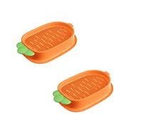 KMOCEPLY Cat Grass Planter Tray Waterless Soil Cultivation Cat Grass Tray Plant Germination Tray Cat Snack Cat Grass And Cat Grass Potted Plant Dogs and Other Pets (2PCS)