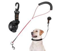 KMOCEPLY Dog Bathing Tether with Suction Cup Adjustable Puppy Tub Restraint Pet Shower Supplies with Suction Cup for Grooming Pet Bath Accessories with Buckle and Suction Cup for Pet Dog Cat