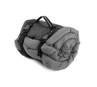 KMOCEPLY Foldable Waterproof Dog Bed Mattress with Non-slip Base, Portable Travel Dog Bed, Easy to Clean, Foldable and Rollable, Grey, Nylon, Large, Rectangular, Single Material