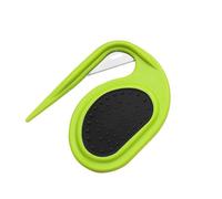 KMOCEPLY Pet Dematting Combs Pet Knotting Comb Cat Comb Dog Cat Comb Matt Splitter with Steel Blade Dematting Tool for Dogs Pet Grooming Brush Cat Massage Brush Hair Removal Tool for Dogs (Green)