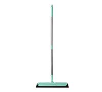 KMOCEPLY Stainless Steel Floor Squeegee Adjustable Magic Broom Silicone Squeeze Rotatable Indoor Anti-Static Household (1 Pack)